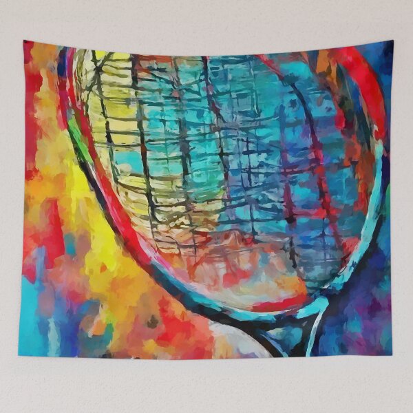 Item preview, Tennis Abstract 6 designed and sold by ChrisButler.