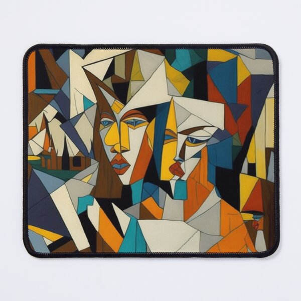 Item preview, CUBIST DIGITAL PAINTING designed and sold by UTOPIKA.