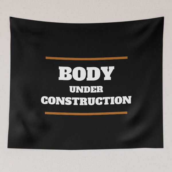 Item preview, Body Under Construction | Weight Loss | Weight Lifting  designed and sold by HStudioPrints.