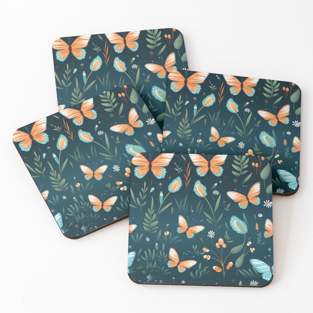 Item preview, Coasters (Set of 4) designed and sold by IntristedAI.