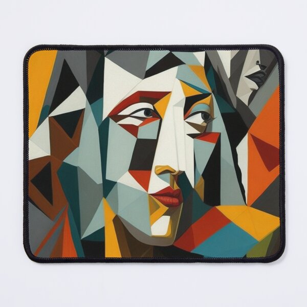 Item preview, CUBIST DIGITAL PAINTING designed and sold by UTOPIKA.