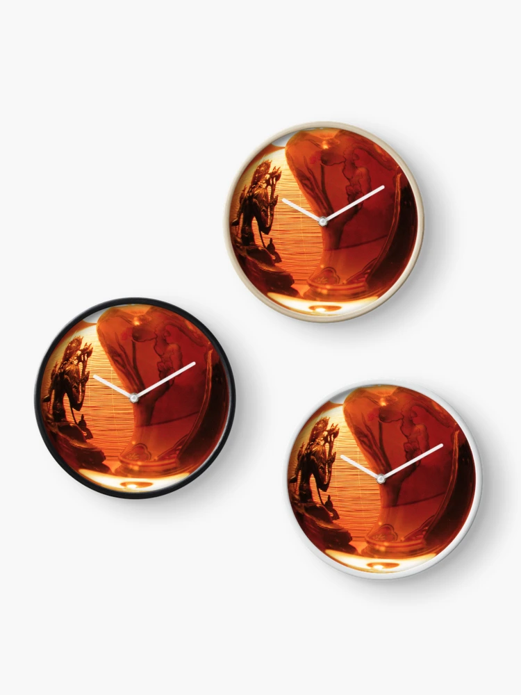 Thumbnail 3 of 4, Clock, Global Peace designed and sold by Elizabeth Austin-Craig.