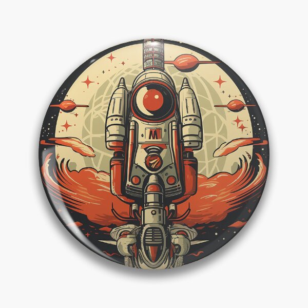 Item preview, 03 Retro Rocket Dreams designed and sold by Ignacio Junquera.