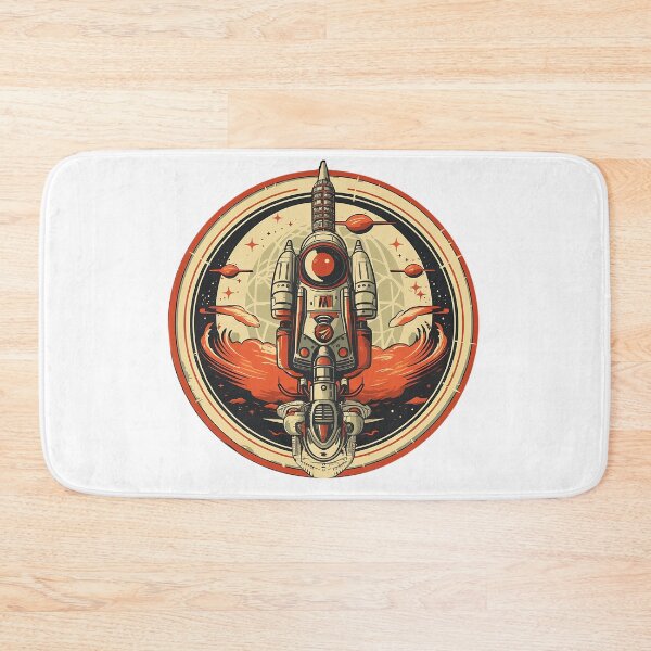 Item preview, 03 Retro Rocket Dreams designed and sold by Ignacio Junquera.