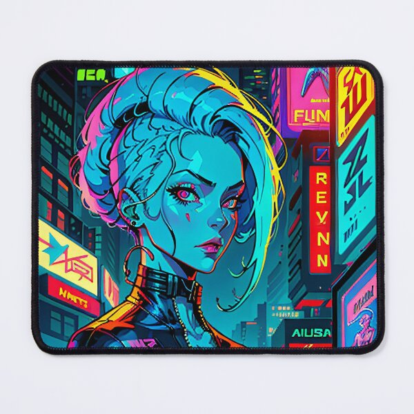 Item preview, Stylish cyberpunk girl designed and sold by Viesii.