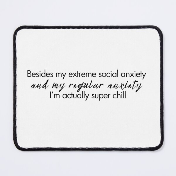 Item preview, Social Anxiety designed and sold by indigo-story.