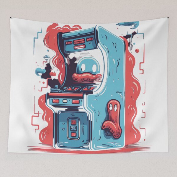 Item preview, Retro Arcade Haunt designed and sold by RobotBadGuy0.