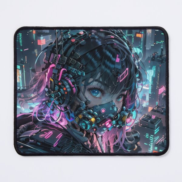 Item preview, City cyberpunk girl designed and sold by Viesii.