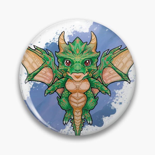 Item preview, Green Baby Dragon designed and sold by Sudenvarjo.