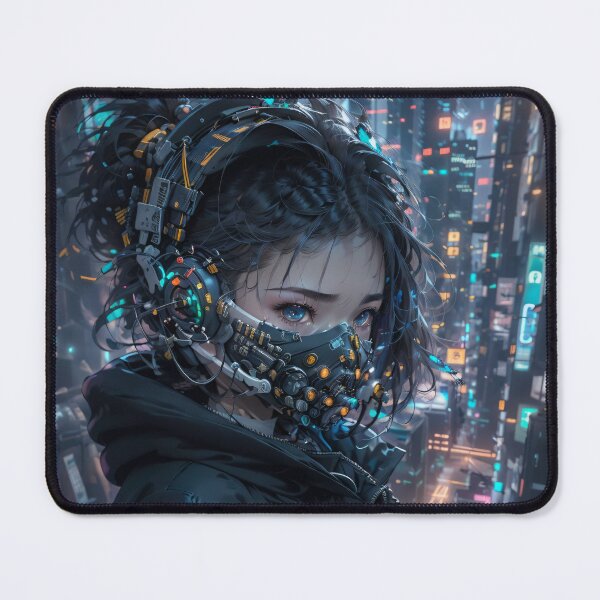Item preview, City cyberpunk girl designed and sold by Viesii.