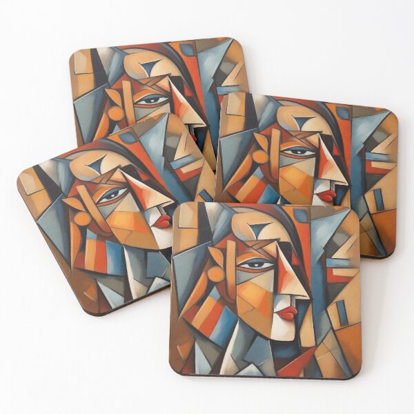 Item preview, CUBIST DIGITAL PAINTING designed and sold by UTOPIKA.