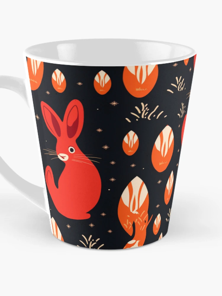 Thumbnail 3 of 4, Coffee Mug, Fire Rabbit designed and sold by natthaaekf.