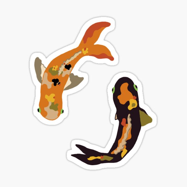 Item preview, Two Koi designed and sold by BearByIndia.