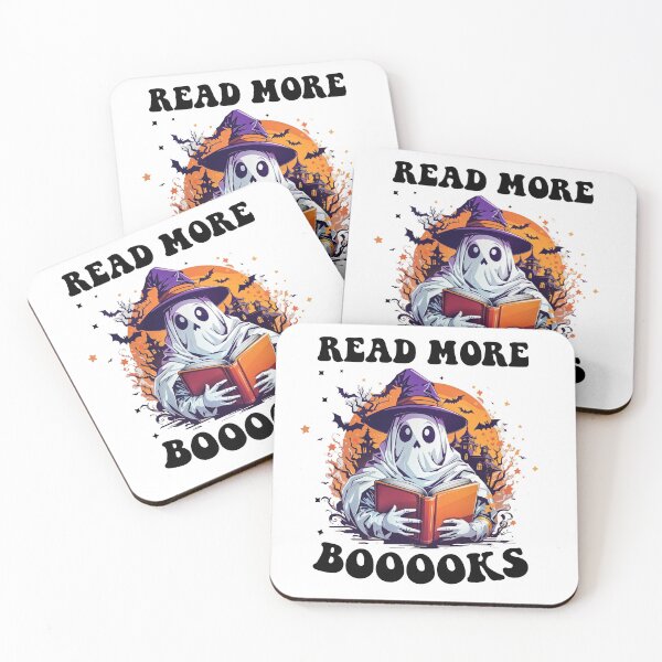 Item preview, Read more books Halloween Ghost Reading Books designed and sold by AdoreBestial.