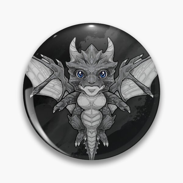 Item preview, Black Baby Dragon designed and sold by Sudenvarjo.