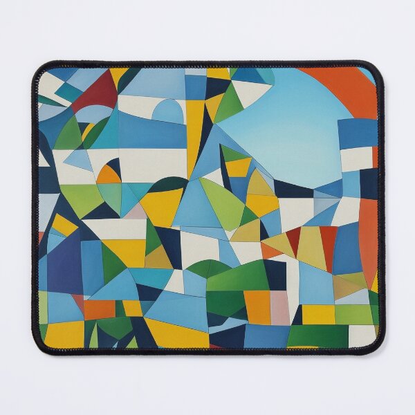 Item preview, CUBIST DIGITAL PAINTING designed and sold by UTOPIKA.