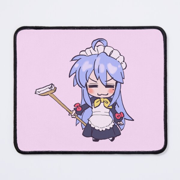 Item preview, I draw pastel blue izumi konata in a cute wholesome maid dress / lucky star designed and sold by RansRoom.