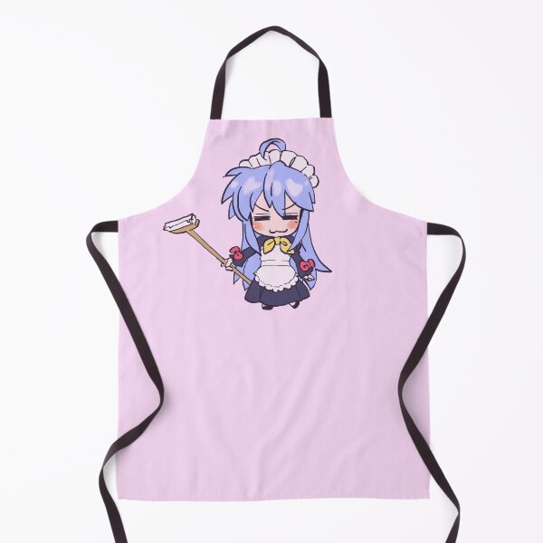 Item preview, I draw pastel blue izumi konata in a cute wholesome maid dress / lucky star  designed and sold by RansRoom.