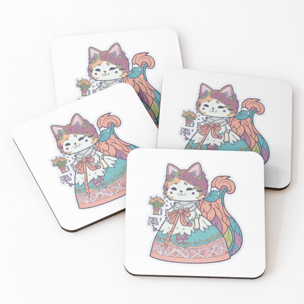 Item preview, Clipart of a cute kawaii cat in bridal dress.  designed and sold by Vegasstickers.