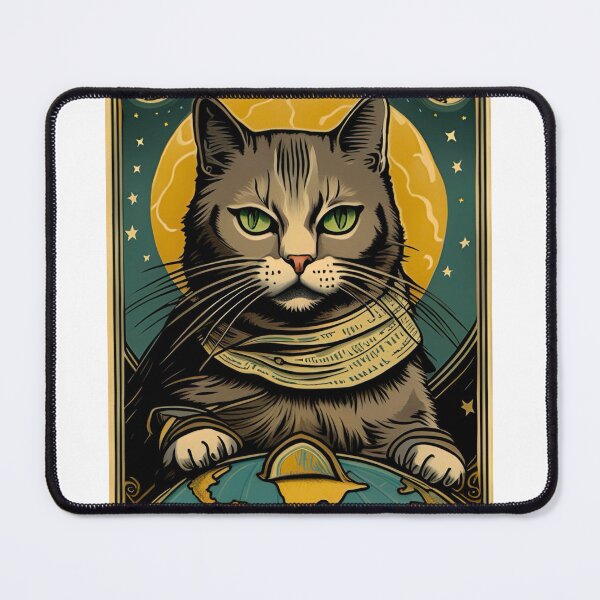 Item preview, Tarot cat the world  designed and sold by KorArtStudio.