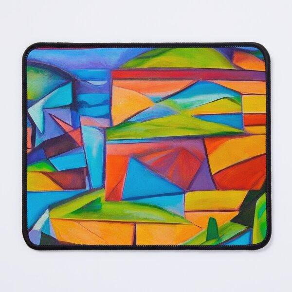 Item preview, CUBIST DIGITAL PAINTING designed and sold by UTOPIKA.