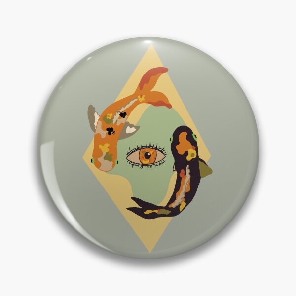 Item preview, Vintage Two Koi designed and sold by BearByIndia.