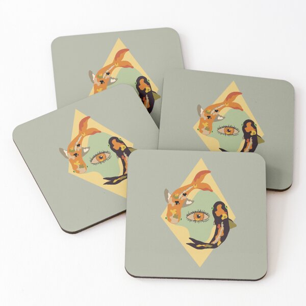 Item preview, Vintage Two Koi designed and sold by BearByIndia.