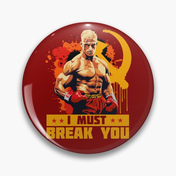 Item preview, Ivan Drago - I Must Break You Quote designed and sold by Meta Cortex.
