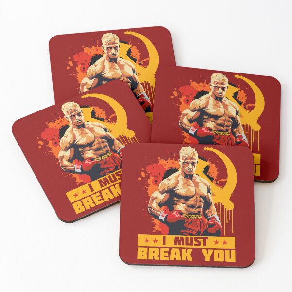 Item preview, Ivan Drago - I Must Break You Quote designed and sold by McPod.