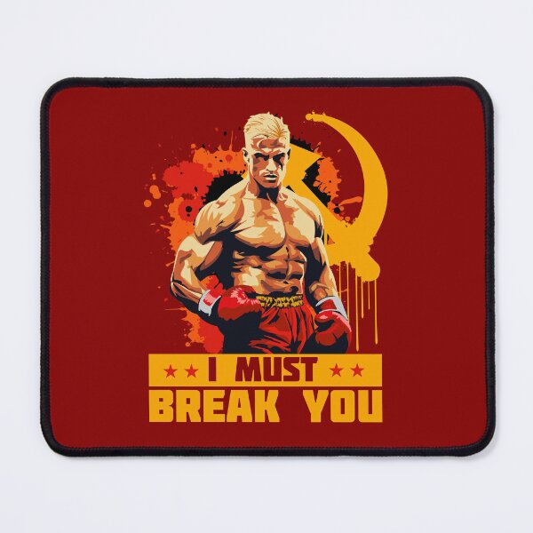 Item preview, Ivan Drago - I Must Break You Quote designed and sold by McPod.