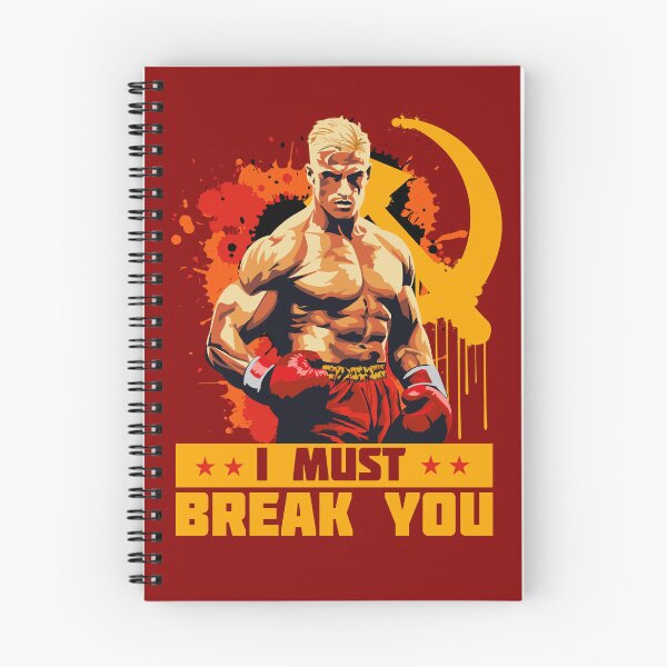 Item preview, Ivan Drago - I Must Break You Quote designed and sold by Meta Cortex.