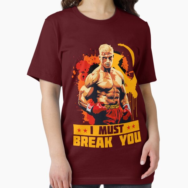 Item preview, Ivan Drago - I Must Break You Quote designed and sold by McPod.