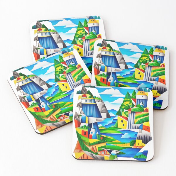 Item preview, CUBIST DIGITAL PAINTING designed and sold by UTOPIKA.
