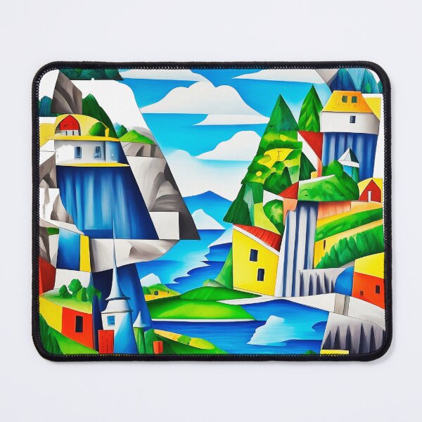 Item preview, CUBIST DIGITAL PAINTING designed and sold by UTOPIKA.