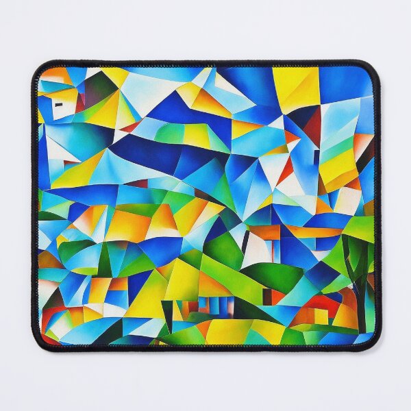 Item preview, CUBIST DIGITAL PAINTING designed and sold by UTOPIKA.