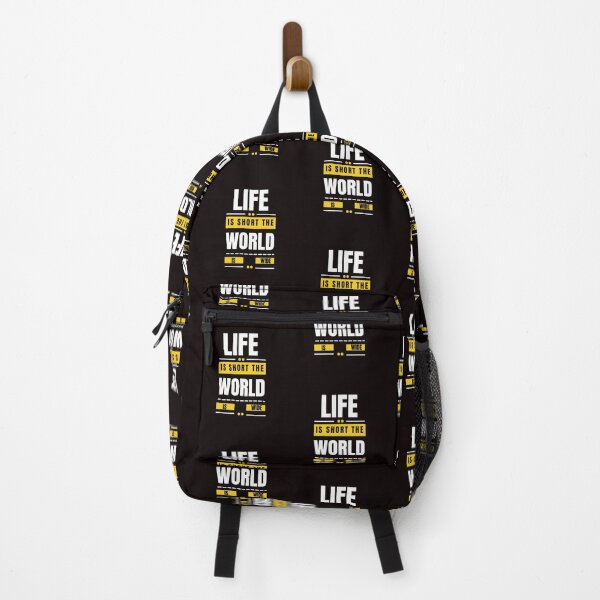 Item preview, Life Is Short The World Is Wide designed and sold by EllianaFashion.
