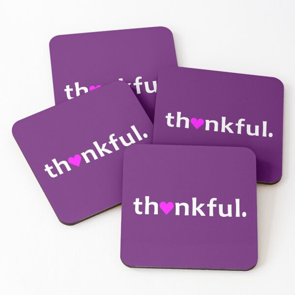 Item preview, Thankful | One Word Quote designed and sold by Jeallan Designs.