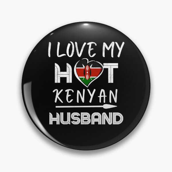 Item preview, I Love My Hot Kenyan Husband Kenya designed and sold by Furahisha.