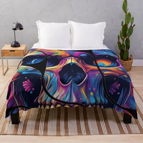 Item preview, Psychedelic Skulls 9 designed and sold by Mitrodoros.