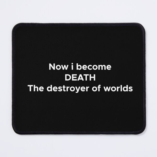 Item preview, Now i become death the destroyer of worlds designed and sold by chihab21.