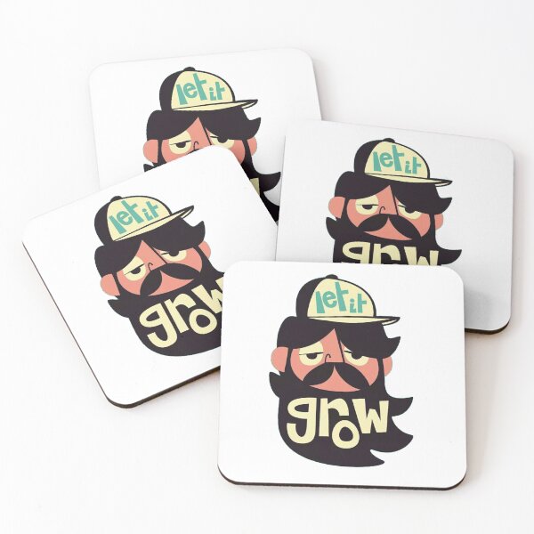 Item preview, grow beard designed and sold by Ratatatts.