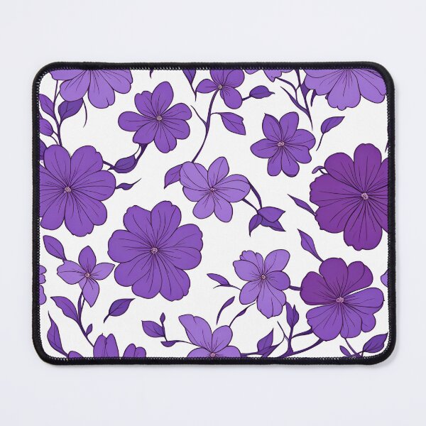 Item preview, The Purple Violet Flowers designed and sold by SeamCraft.