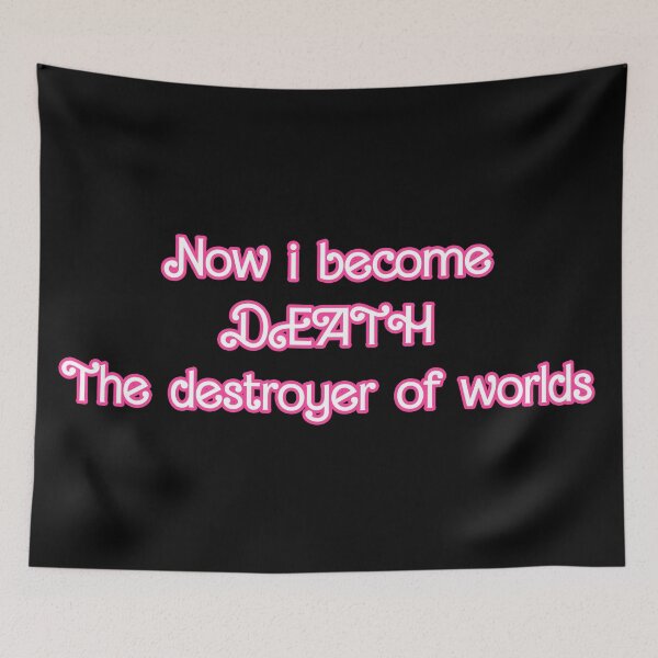 Item preview, Now i become death the destroyer of worlds designed and sold by chihab21.