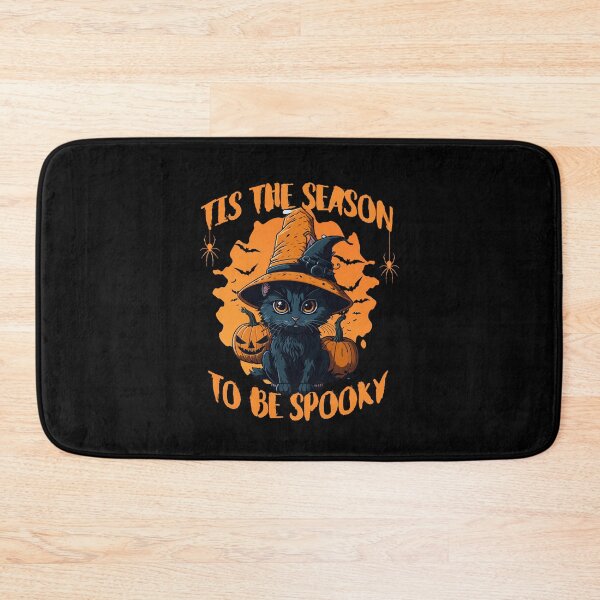 Item preview, Tis The Season To Be Spooky Cute Witch Black Cat halloween season designed and sold by YerrouDesing.