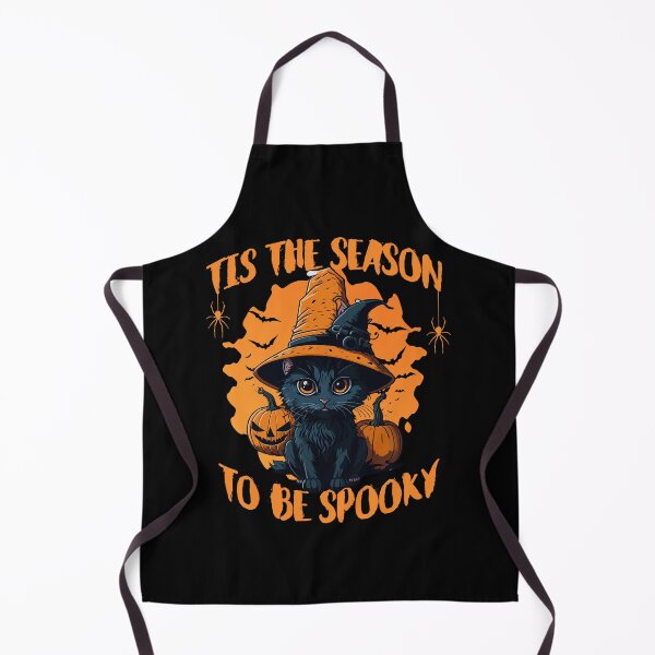 Item preview, Tis The Season To Be Spooky Cute Witch Black Cat halloween season designed and sold by YerrouDesing.