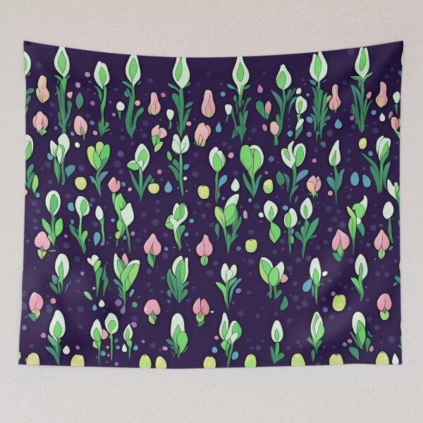 Item preview, Adorable Ditsy Snow Drop Design designed and sold by SeamCraft.