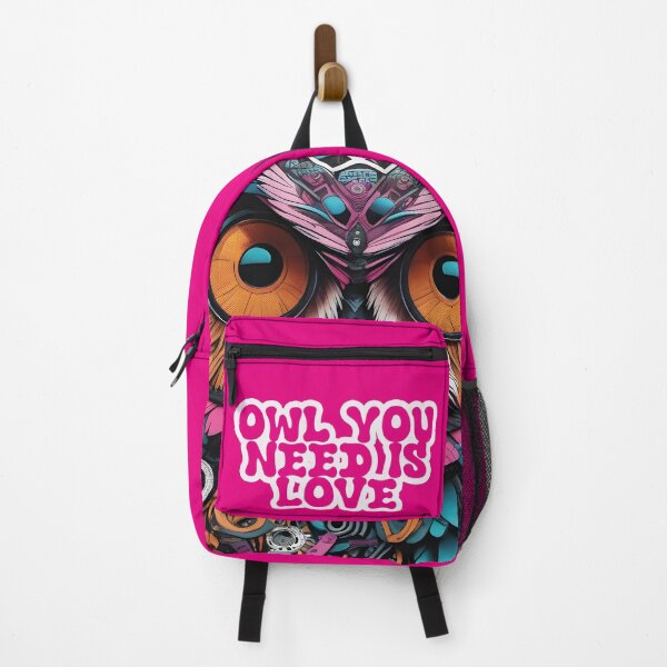 Item preview, colorful owl, magical bird, magician designed and sold by Mauswohn.