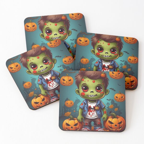 Item preview, Cartoony Halloween Zombie #1 designed and sold by Exilyos-Arts.