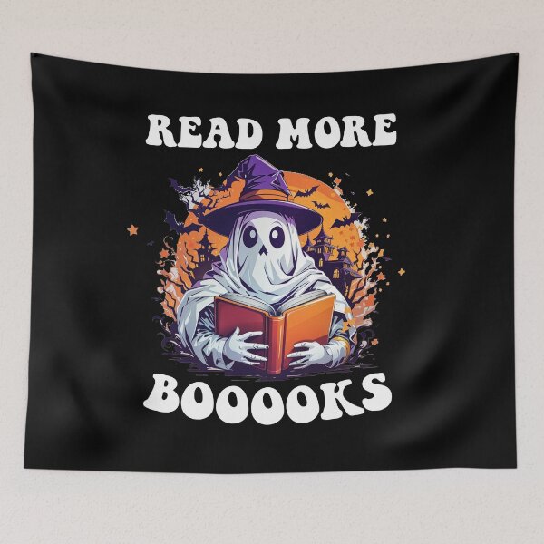 Item preview, Read more booooks Ghost Read Books designed and sold by AdoreBestial.