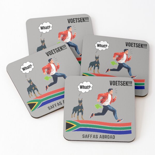 Item preview, Saffas Abroad Voetsek designed and sold by Anflow.